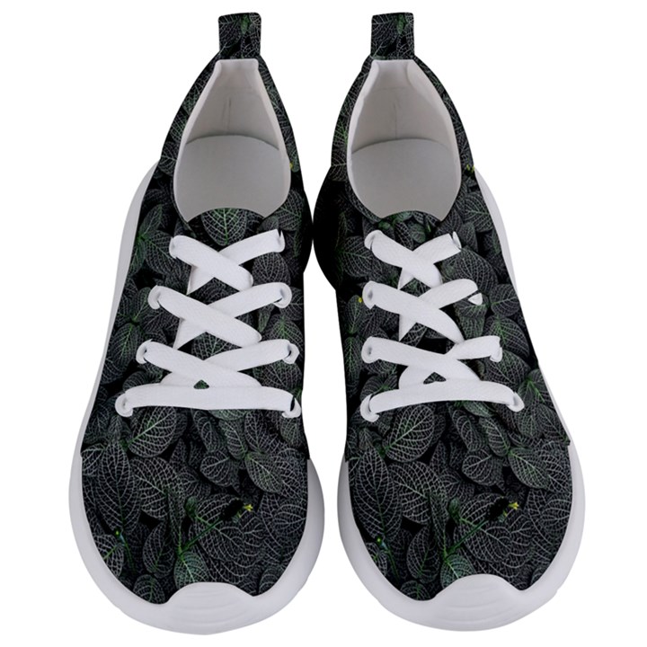 Leaves Plant Foliage Green Women s Lightweight Sports Shoes