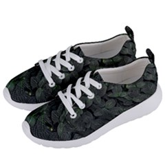 Leaves Plant Foliage Green Women s Lightweight Sports Shoes by Cemarart