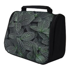 Leaves Plant Foliage Green Full Print Travel Pouch (small) by Cemarart