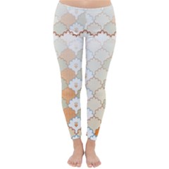 Shells Pattern Classic Winter Leggings