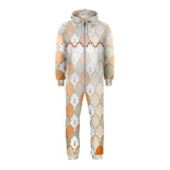 Shells Pattern Hooded Jumpsuit (kids)