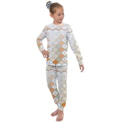 Shells Pattern Kids  Long Sleeve Set 