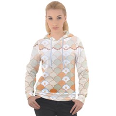 Shells Pattern Women s Overhead Hoodie