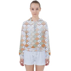 Shells Pattern Women s Tie Up Sweat