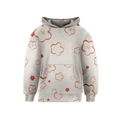 Floral Pattern Kids  Pullover Hoodie