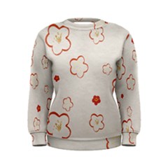 Floral Pattern Women s Sweatshirt