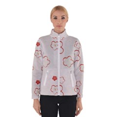 Floral Pattern Women s Bomber Jacket