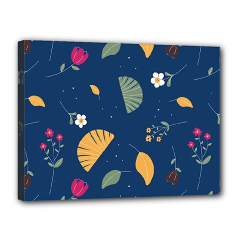 Cute Korean Pattern Canvas 16  X 12  (stretched) by designsbymallika