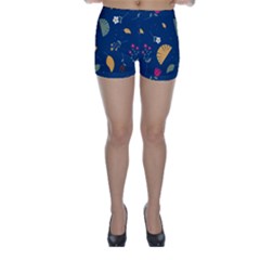 Cute Korean Pattern Skinny Shorts by designsbymallika