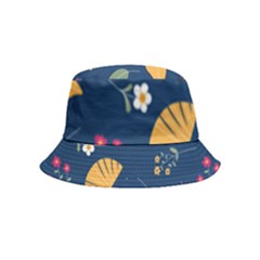 Cute Korean Pattern Inside Out Bucket Hat (kids) by designsbymallika