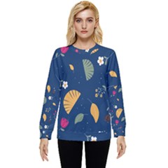 Cute Korean Pattern Hidden Pocket Sweatshirt