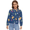 Cute Korean Pattern Women s Long Sleeve Raglan T-Shirt View1