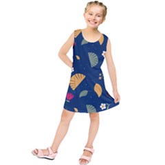 Cute Korean Pattern Kids  Tunic Dress by designsbymallika