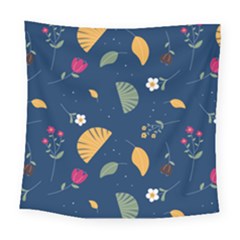 Cute Korean Pattern Square Tapestry (large)