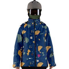 Cute Korean Pattern Men s Zip Ski And Snowboard Waterproof Breathable Jacket