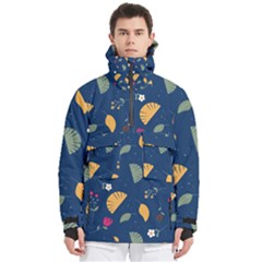 Cute Korean Pattern Men s Pullover Zip Ski And Snowboard Waterproof Breathable Jacket