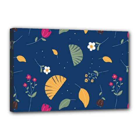 Cute Korean Pattern Canvas 18  X 12  (stretched) by designsbymallika