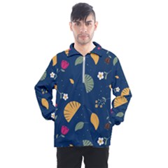 Cute Korean Pattern Men s Half Zip Pullover