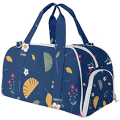 Cute Korean Pattern Burner Gym Duffel Bag by designsbymallika