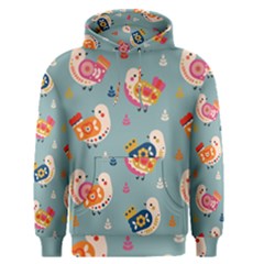 Cute Bird Pattern Men s Core Hoodie