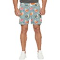 Cute Bird Pattern Men s Runner Shorts View1