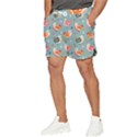 Cute Bird Pattern Men s Runner Shorts View3