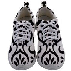 A Black And White Image Of An Ornate Design Mens Athletic Shoes