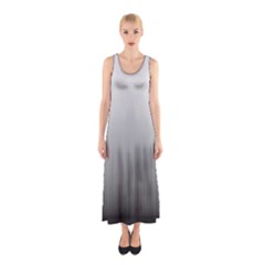 A Black And White Photo Of A Wall Sleeveless Maxi Dress by catchydesignhill