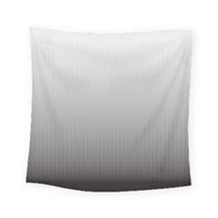 A Black And White Photo Of A Wall Square Tapestry (small)