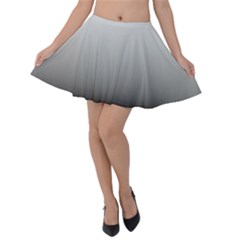 A Black And White Photo Of A Wall Velvet Skater Skirt