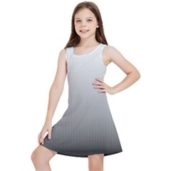 A Black And White Photo Of A Wall Kids  Lightweight Sleeveless Dress