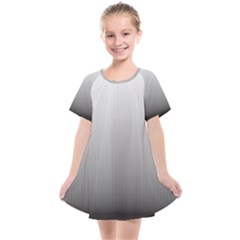 A Black And White Photo Of A Wall Kids  Smock Dress