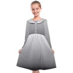 A Black And White Photo Of A Wall Kids  Midi Sailor Dress