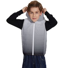 A Black And White Photo Of A Wall Kids  Stylish Hooded Puffer Vest