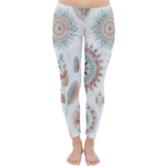 Pastel-boho-pattern Classic Winter Leggings