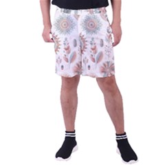 Pastel-boho-pattern Men s Pocket Shorts