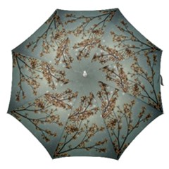 Dreamy Nature Motif Straight Umbrellas