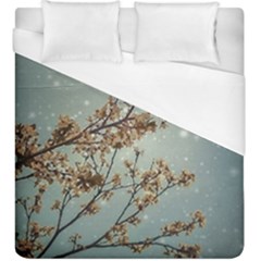 Dreamy Nature Motif Duvet Cover (king Size)