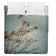 Dreamy Nature Motif Duvet Cover Double Side (queen Size)