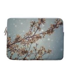 Dreamy Nature Motif 13  Vertical Laptop Sleeve Case With Pocket by dflcprintsclothing