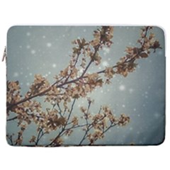 Dreamy Nature Motif 17  Vertical Laptop Sleeve Case With Pocket by dflcprintsclothing