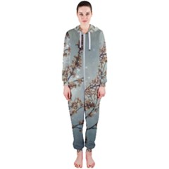 Dreamy Nature Motif Hooded Jumpsuit (ladies)