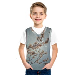 Dreamy Nature Motif Kids  Basketball Tank Top