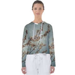 Dreamy Nature Motif Women s Slouchy Sweat