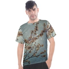 Dreamy Nature Motif Men s Sport Top