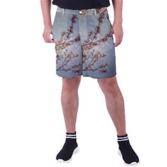 Dreamy Nature Motif Men s Pocket Shorts