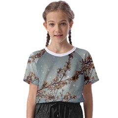 Dreamy Nature Motif Kids  Basic T-shirt by dflcprintsclothing