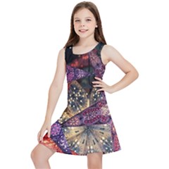 Stars Christmas Advent Kids  Lightweight Sleeveless Dress