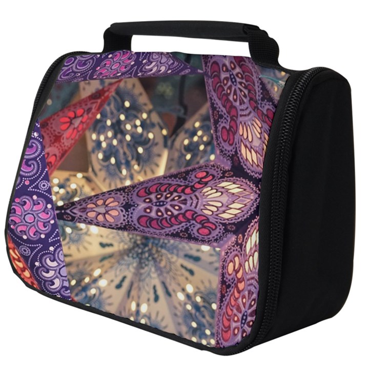 Stars Christmas Advent Full Print Travel Pouch (Big)