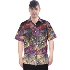 Stars Christmas Advent Men s Hawaii Shirt